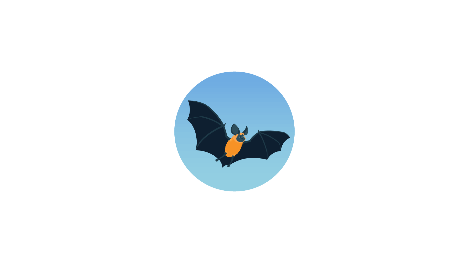 BAT IN FLIGHT 